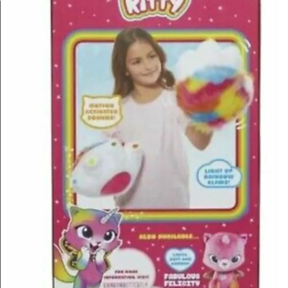 Rainbow Butterfly Unicorn Kitty Action Power Super Soft 12